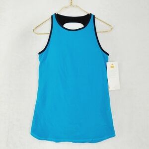 NEW Lucy Athletic Blue Begin Within Tank Top Women's P7036